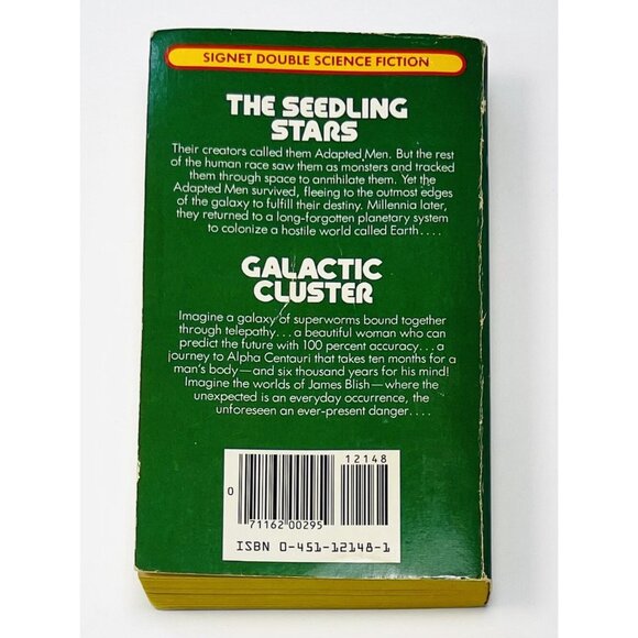 The Seedling Stars & Galactic Cluster by James Blish (1983, Paperback, Signet) - Picture 4 of 6